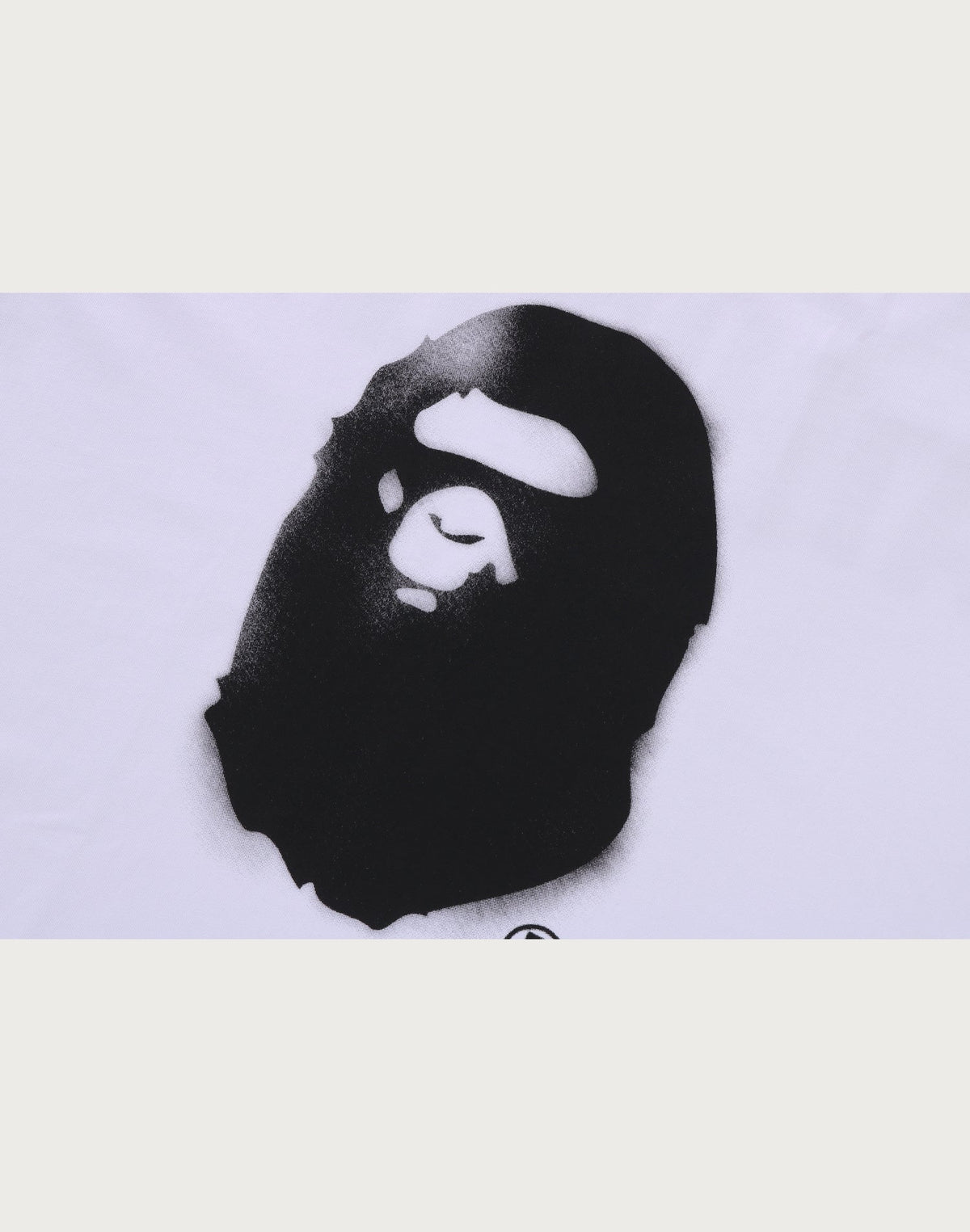 SPRAY PRINT APE HEAD RELAXED FIT TEE #2 MENS