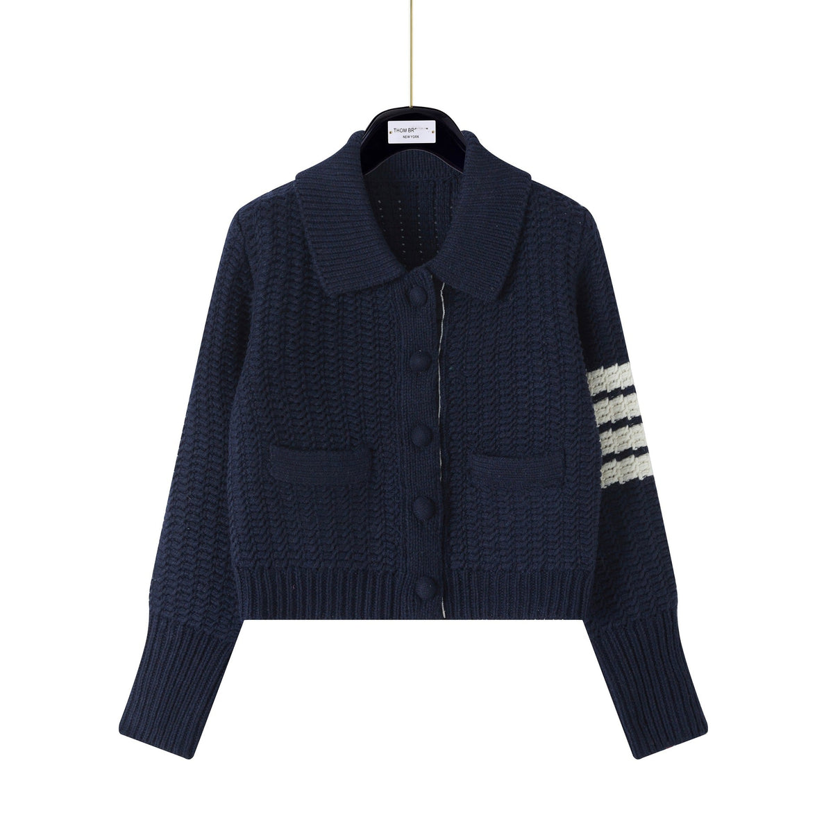wool knit cardigan