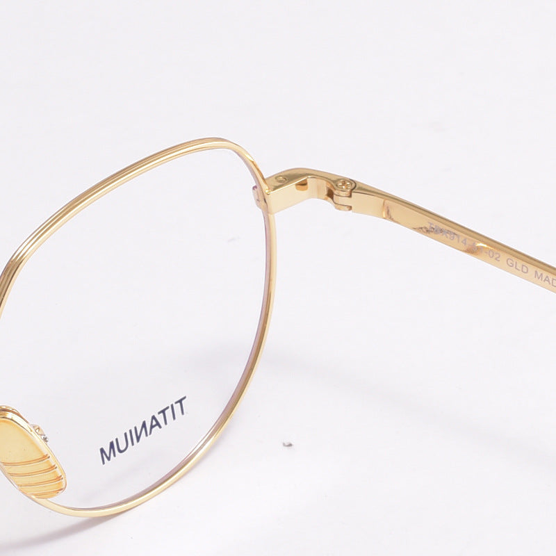 TB914Retro round glasses