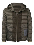 Ten C hooded padded jacket