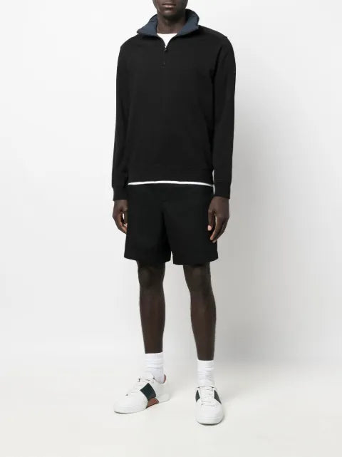 BOSS high-neck hooded sweatshirt