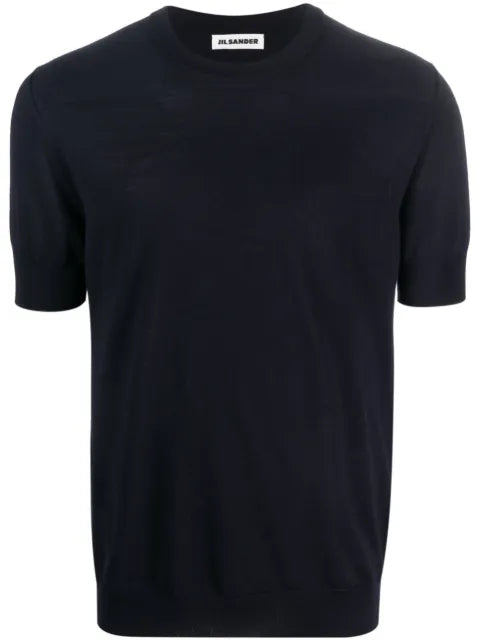 Jil Sander wool short-sleeve T-shirt