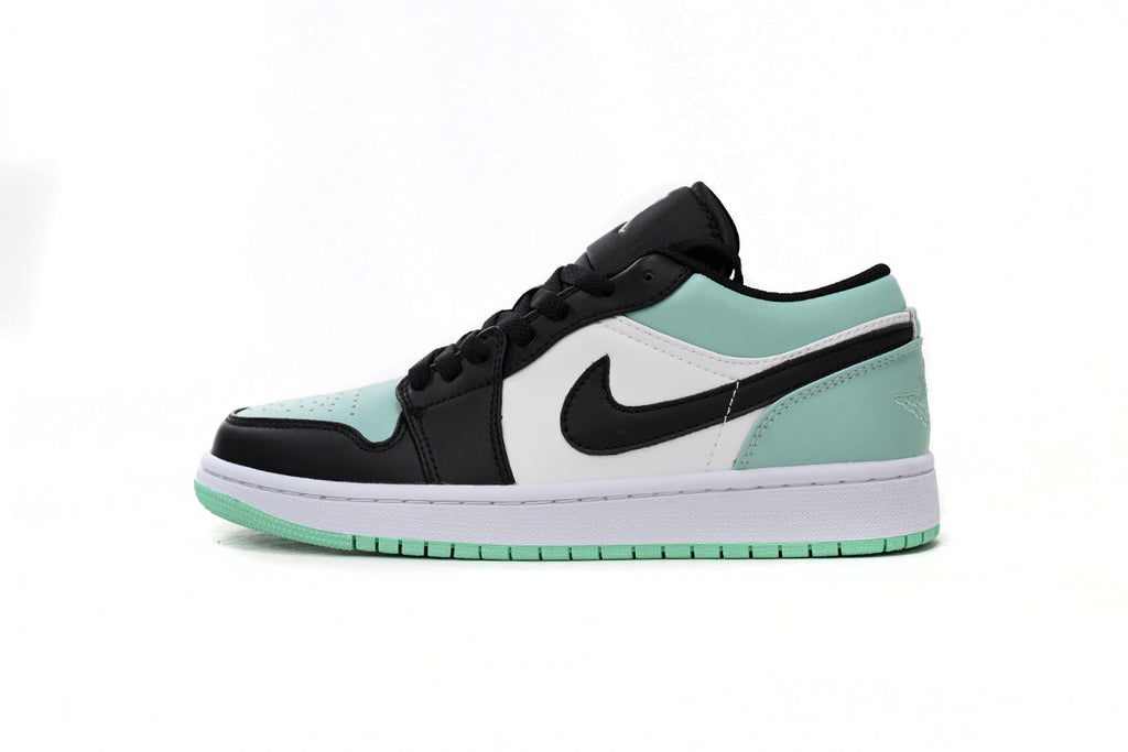 Air Jordan 1 Low Emerald Toe Reps Sneaker 553558-117