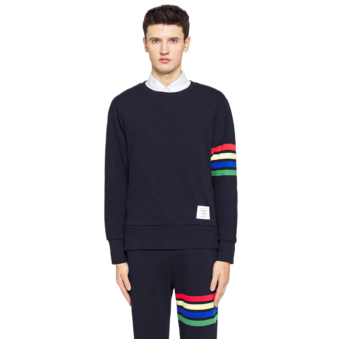 Rainbow Four poles Hoodie | Thom Browne