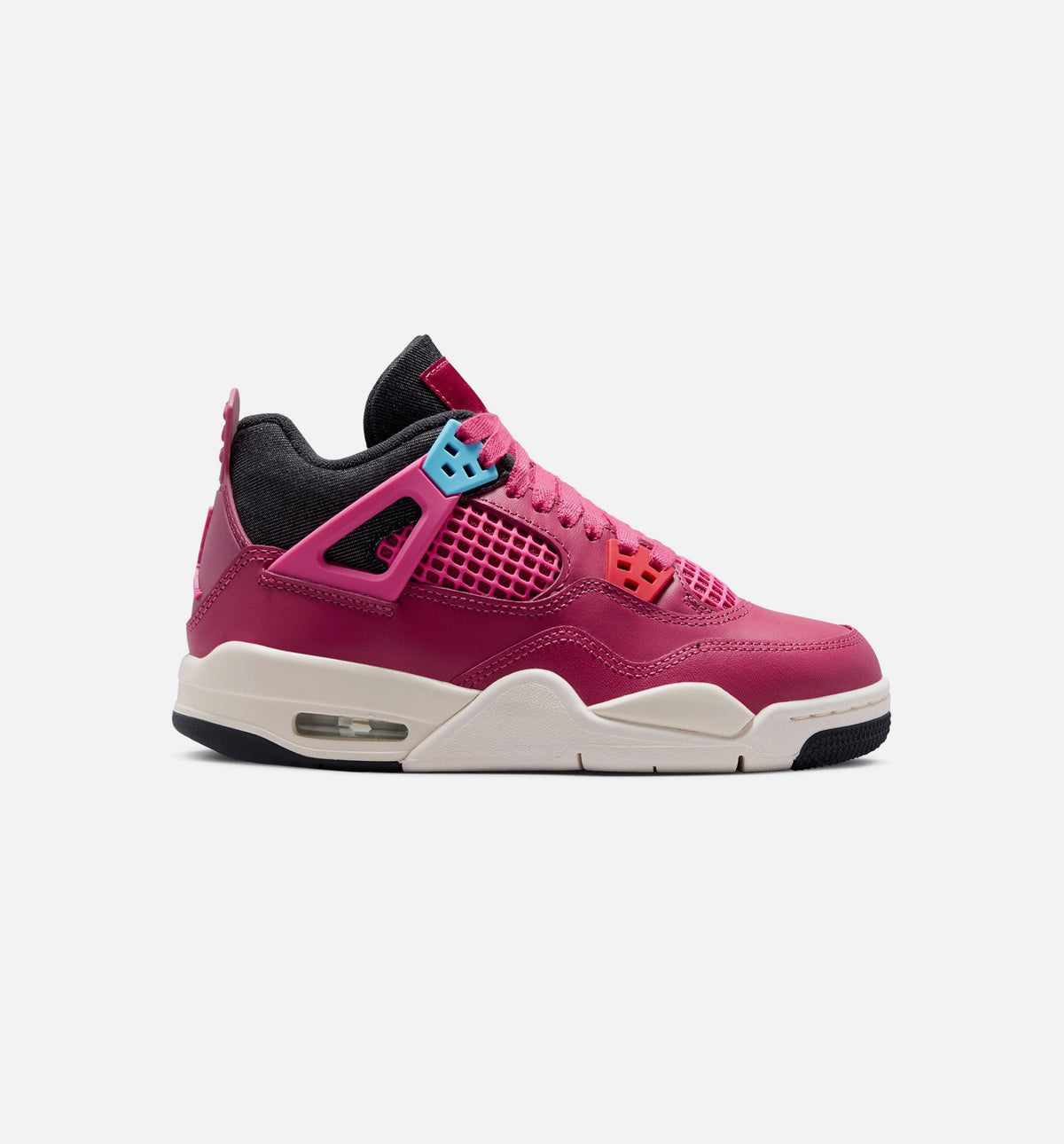 Air Jordan 4 Retro She's A Star Girls' Grade School Sneakers - Sweet Beet/Desert Pink/Off Noir/Chalk