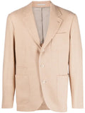 Brunello Cucinelli notched-lapel single-breasted blazer