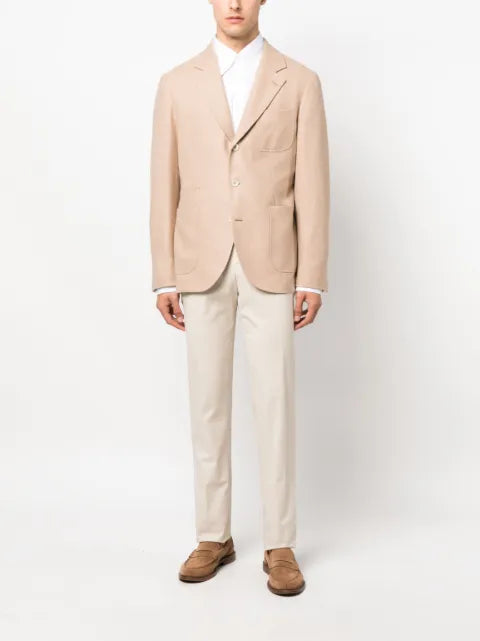 Brunello Cucinelli notched-lapel single-breasted blazer
