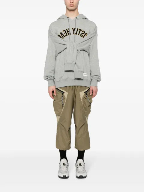 Mostly Heard Rarely Seen logo-print cotton hoodie
