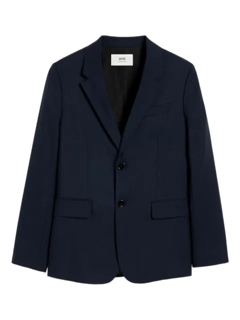 AMI Paris single breasted wool blazer