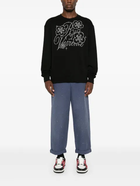 Kenzo Constellation-embroidered cotton sweatshirt