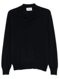 D4.0 knitted polo shirt