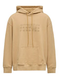 MM6 Maison Margiela embroidered graphic hoodie