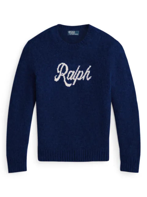 Polo Ralph Lauren logo-intarsia jumper