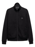 Prada logo zip-closure jacket