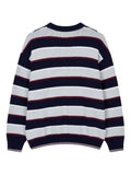 TOMBOY multi-stripes wool-blend sweater