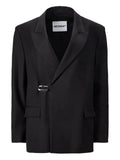 MEDEEA carabiner-detail blazer
