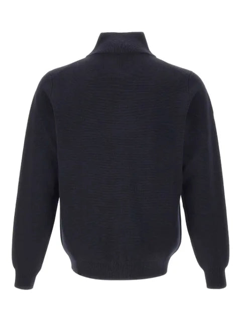 Filippo De Laurentiis stand-up collar patch-pocket jacket