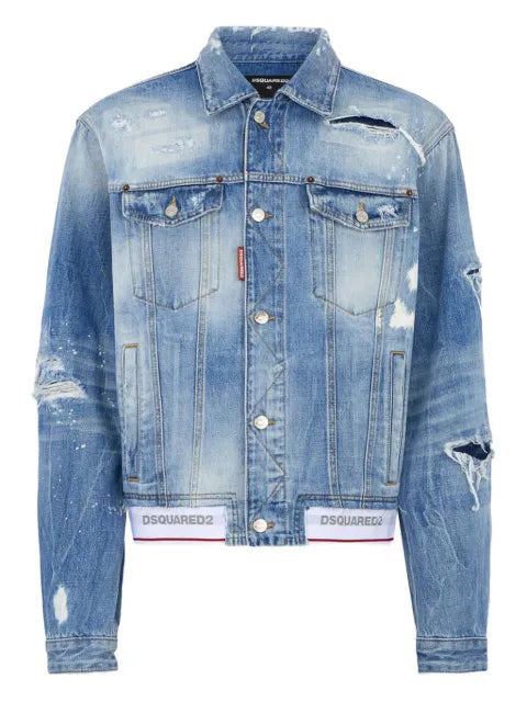 DSQUARED2 light Cool Kids wash over jeans jacket