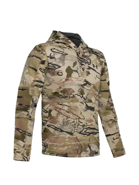 Under Armour camouflage ribbed hoodie
