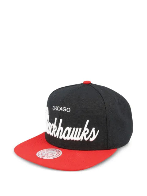 Mitchell & Ness Chicago Blackhawks NHL Vintage Script baseball cap