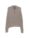 James Perse button lightweight jumper