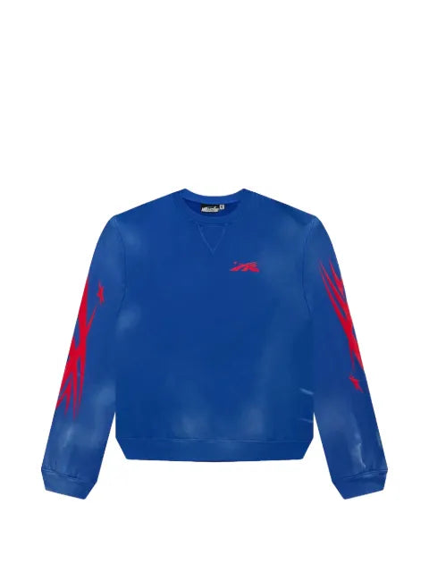 HELLSTAR logo crewneck sweatshirt