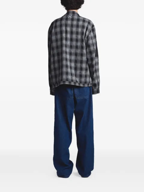 Pop Trading Company checked overshirt