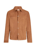 Brunello Cucinelli suede outerwear jacket