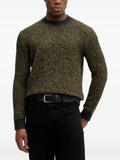 Sisley chevron-knit sweater
