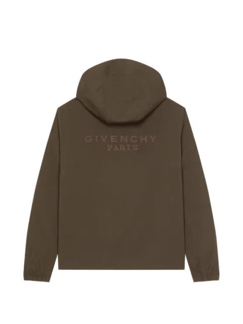 Givenchy windbreaker with Givenchy Paris embroidery