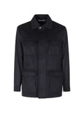 Kired Saharan flap-pocket military jacket