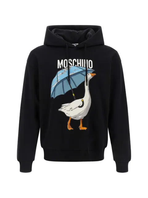 Moschino Goose-print hoodie