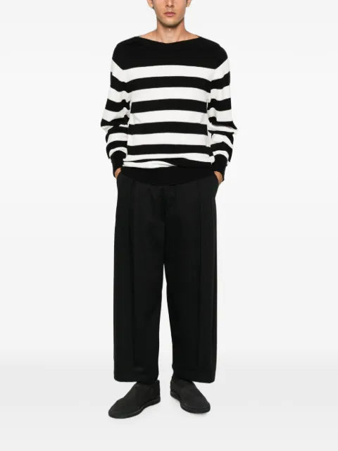 Kiko Kostadinov horizontal-stripe boat-neck sweater