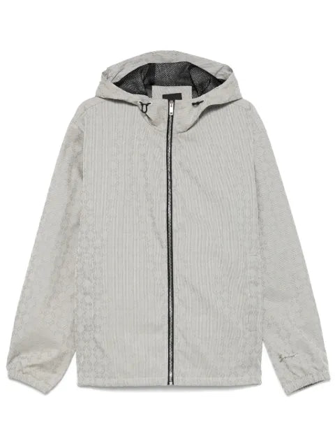 Givenchy windbreaker in monogram 72 jacquard