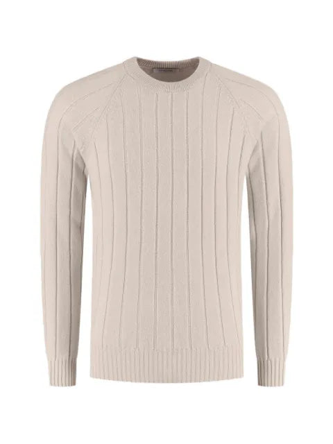 Gran Sasso ribbed-knit raglan-sleeve sweater