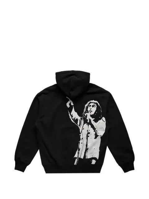 Junya Watanabe MAN x Carhartt Bob Marley logo-print hoodie