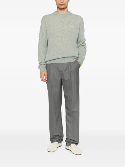 AMARANTO  brushed-knit sweater