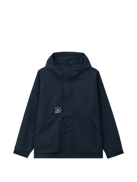 FINGERCROXX logo-print hooded jacket