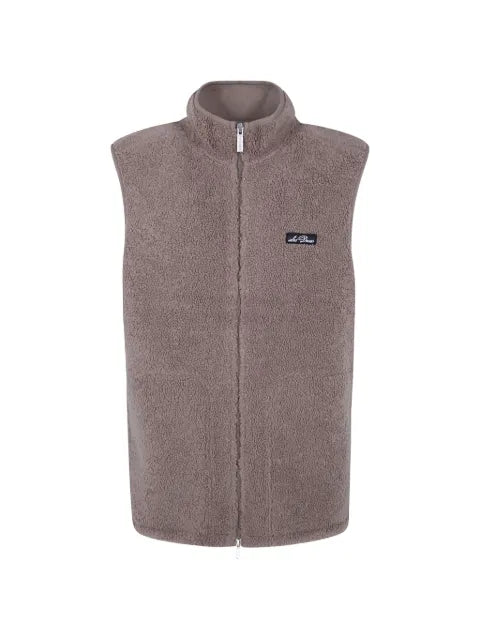 Les Deux teddy fleece-texture gilet