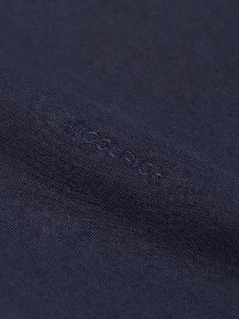 Woolrich logo-embroidered crew-neck sweater