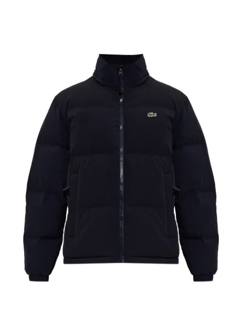 Lacoste quilted high-neck jacket