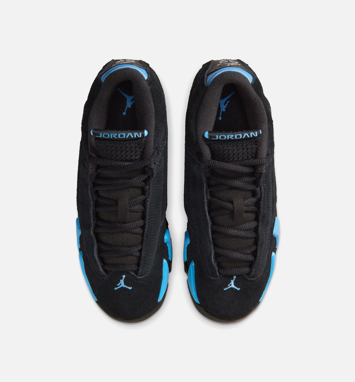 Air Jordan 14 Retro "Black University Blue" Big Kids' Shoe – Black/White/University Blue