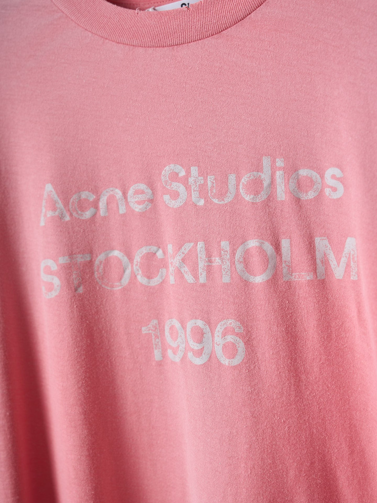 Acne Studios Unisex Stockholm 1996 Short‑Sleeve Crew‑Neck T‑Shirt