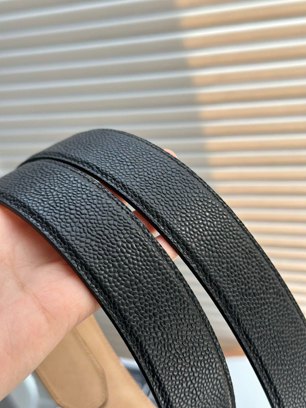 classic square toe belt