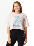 EMILY BOYFRIEND TEE PINK MIAMI