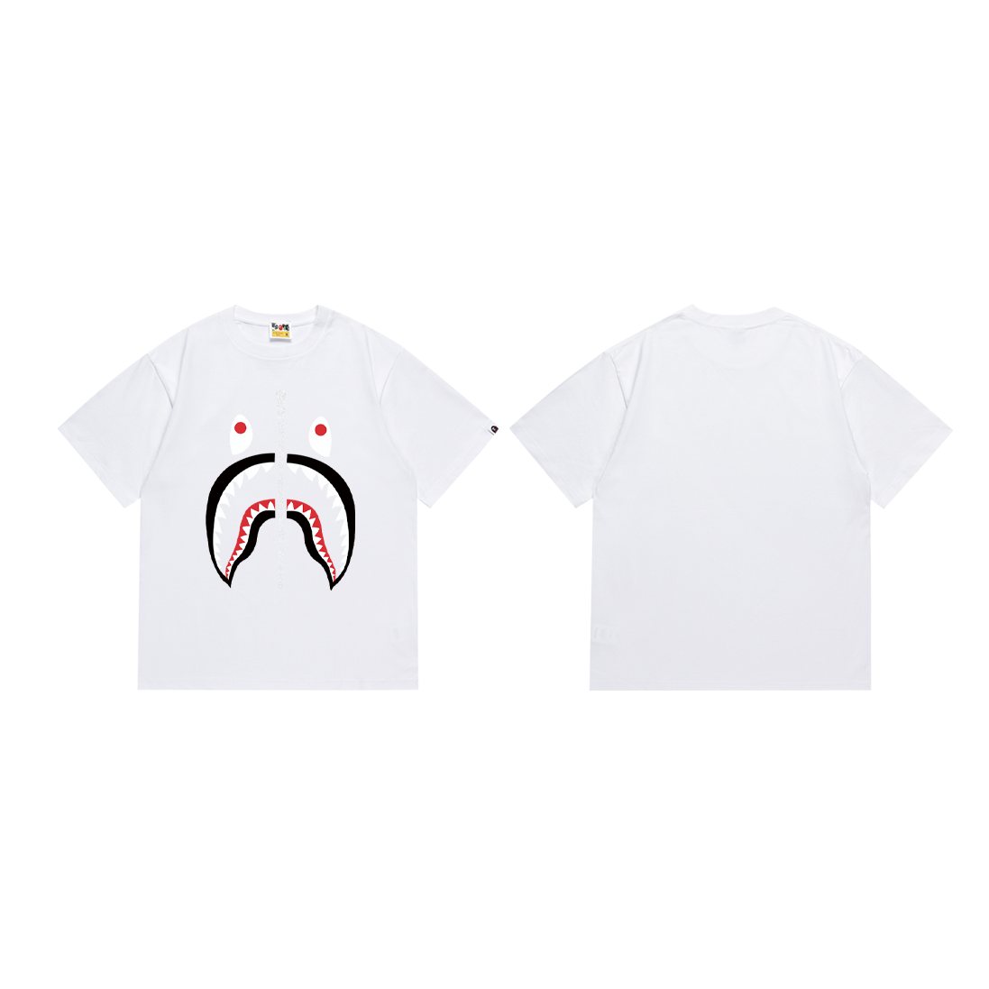BAPE Shark Zip Graphic T-Shirt