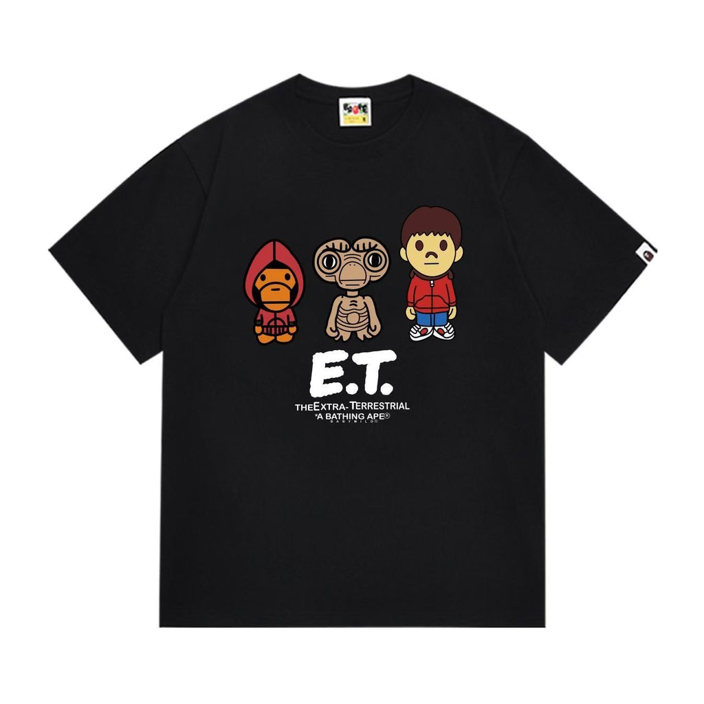 BAPE E.T. Character Graphic Short-Sleeve T-Shirt