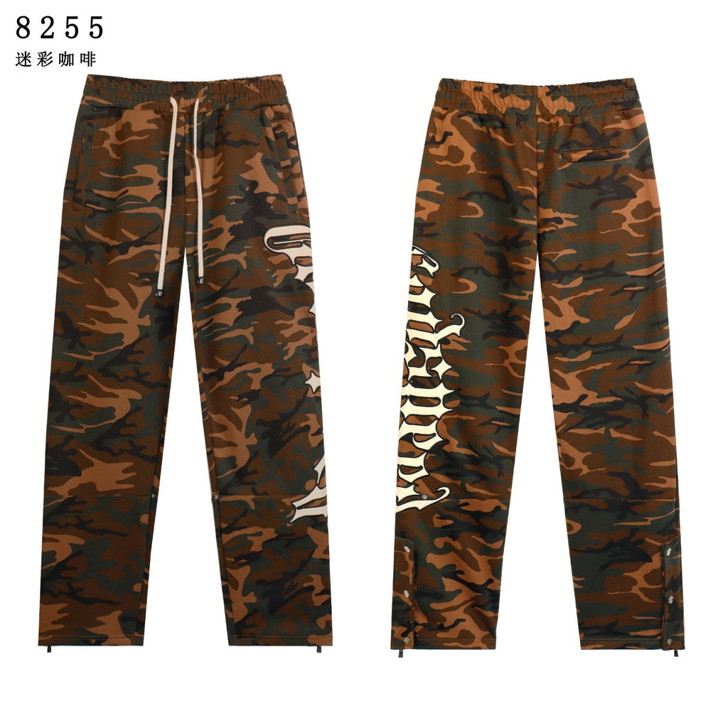 Godspeed Camo Embroidered Hoodie & Pants Matching Set