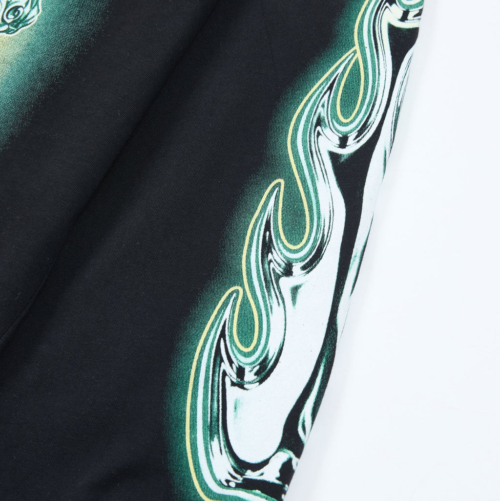 DUAA Pegasus Rhinestone Long-Sleeve T-Shirt