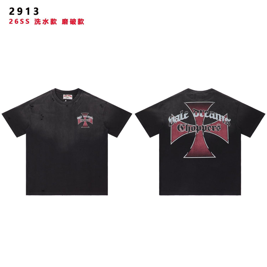 Valley Dreams Choppers Cross Graphic T-Shirt